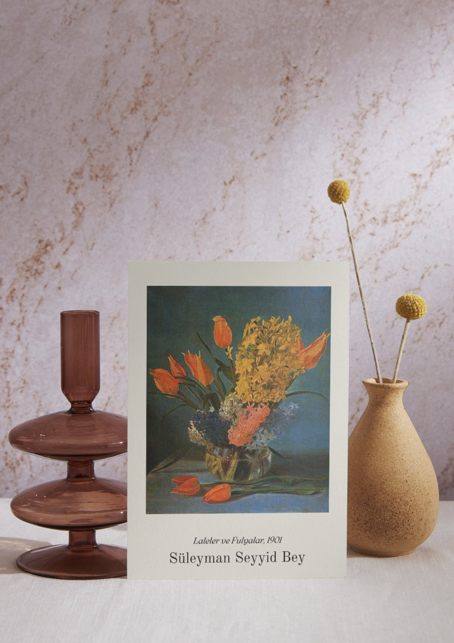 Laleler ve Fulyalar 1 | Osmanische Kunstposter