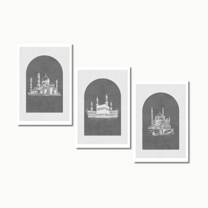 Heilige Stätten No.2 | Islam Poster Sets