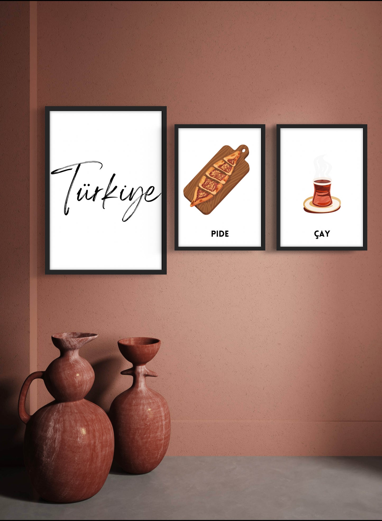 Çay Minimalistisch | Küchenposter