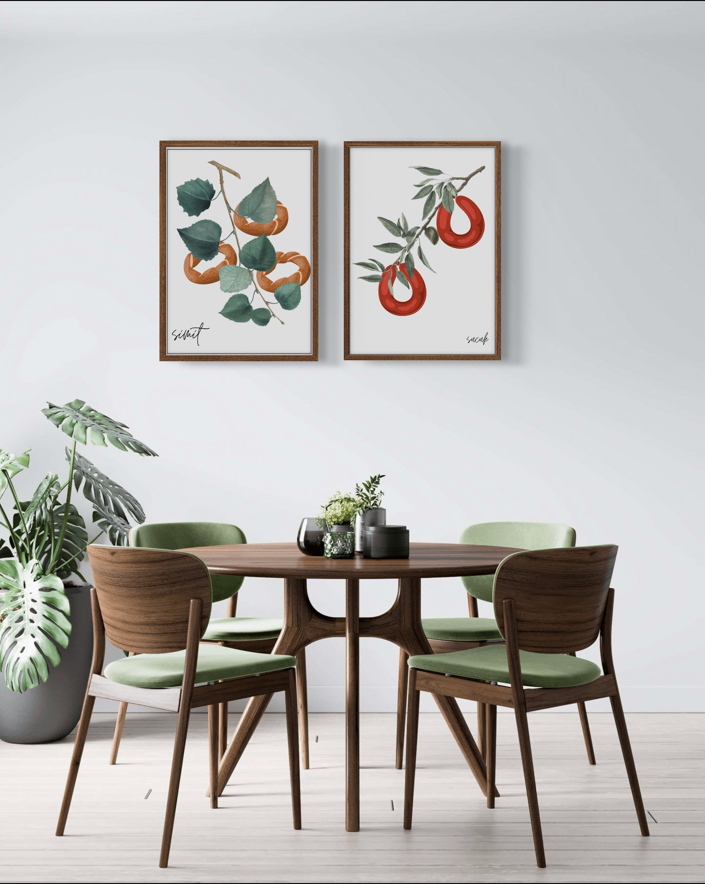Simit Pflanze | Küchenposter