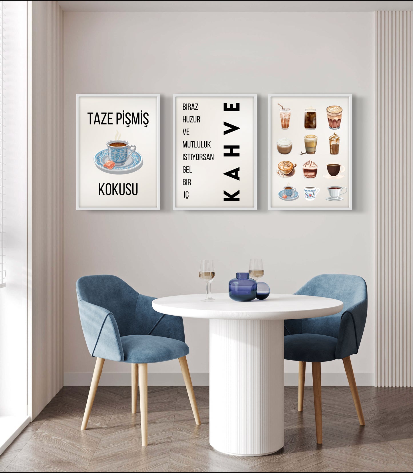 Kaffee Set No. 3 | Küchenposter Sets