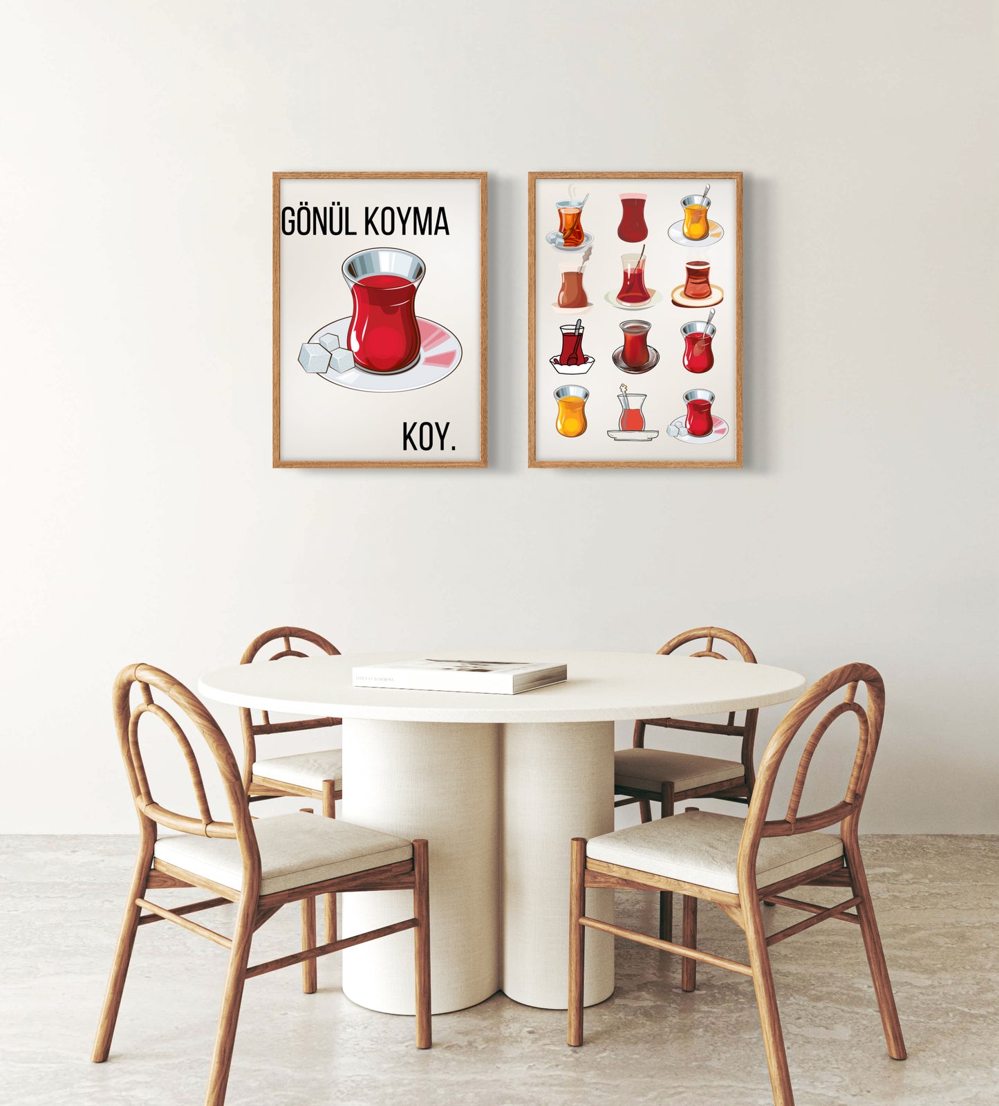 Çay Set No. 4 | Küchenposter Sets