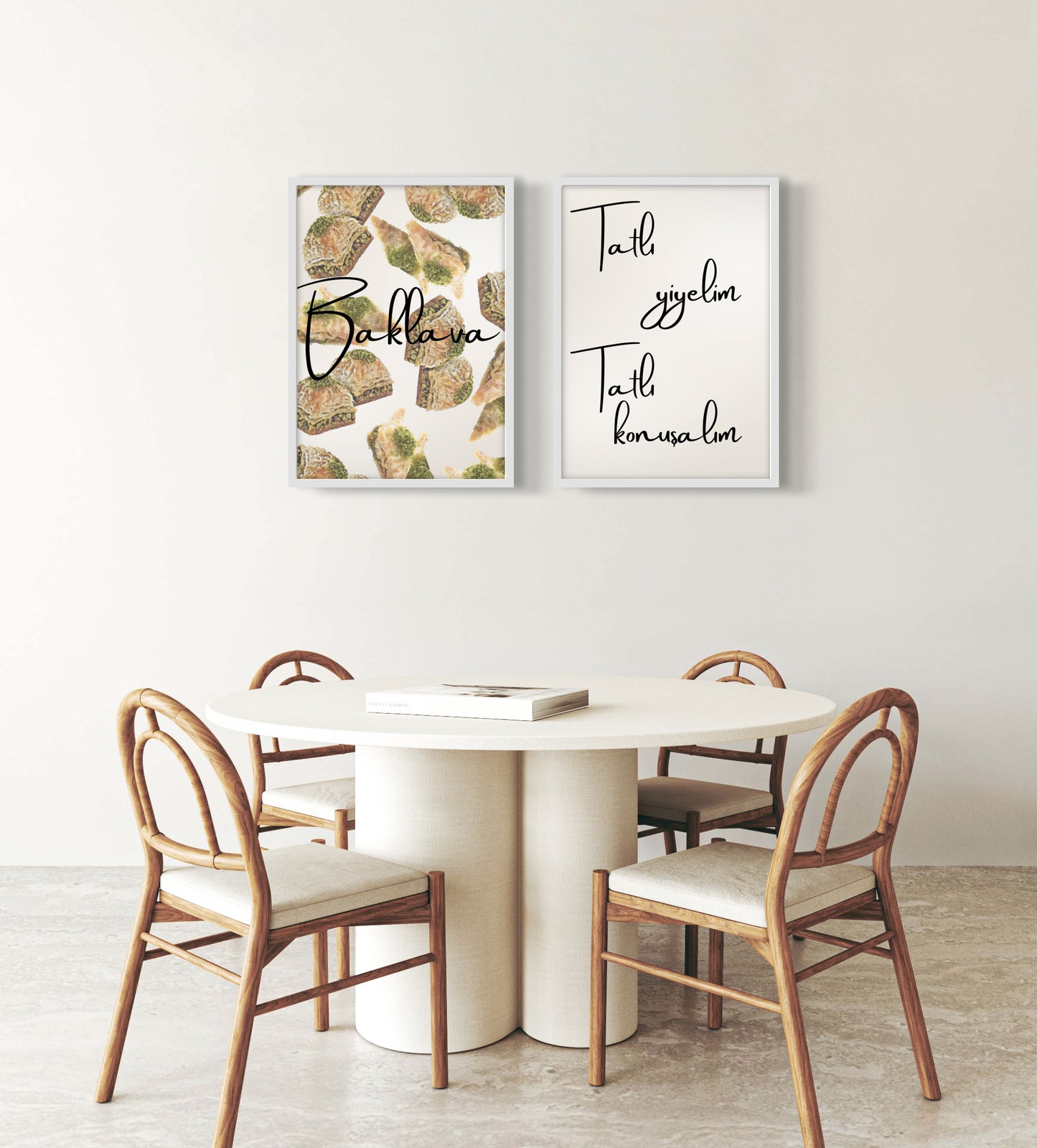 Türkische Desserts No. 4 | Küchenposter Sets
