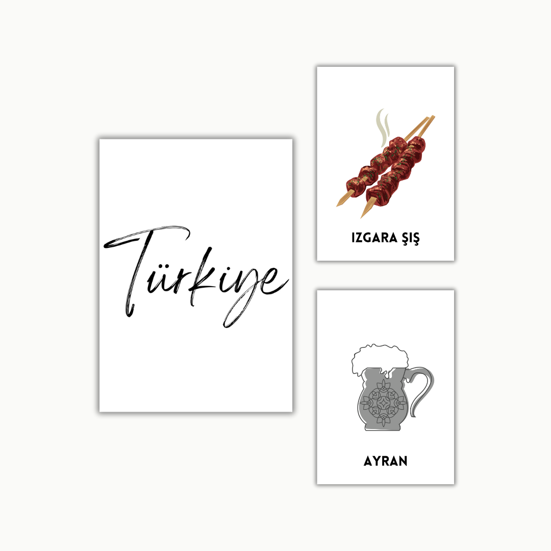 Türkische Klassiker No. 9 | Küchenposter Sets