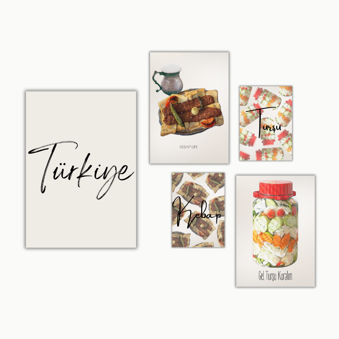 Türkische Klassiker No. 4 | Küchenposter Sets