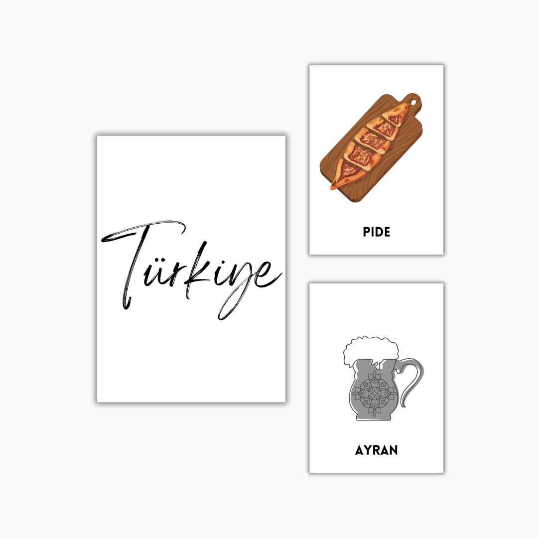 Türkische Klassiker No. 6 | Küchenposter Sets