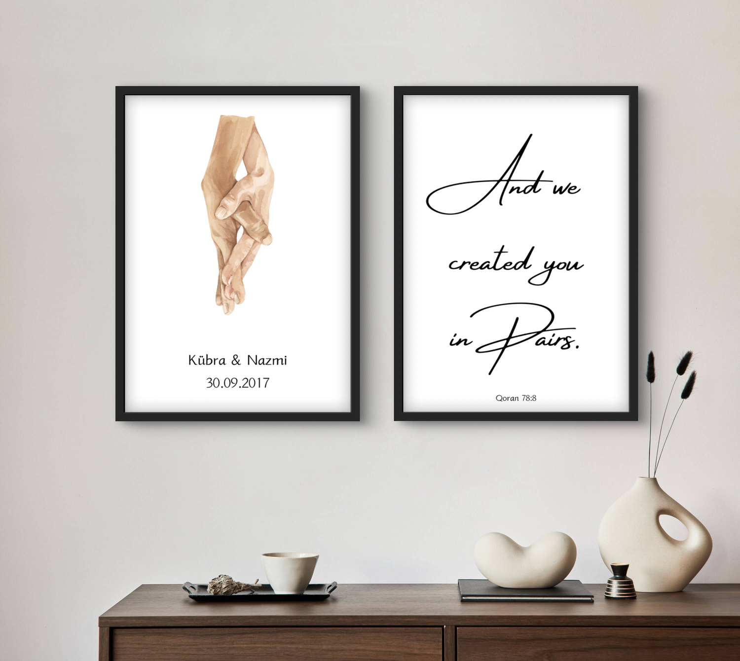 Personalisierte Poster