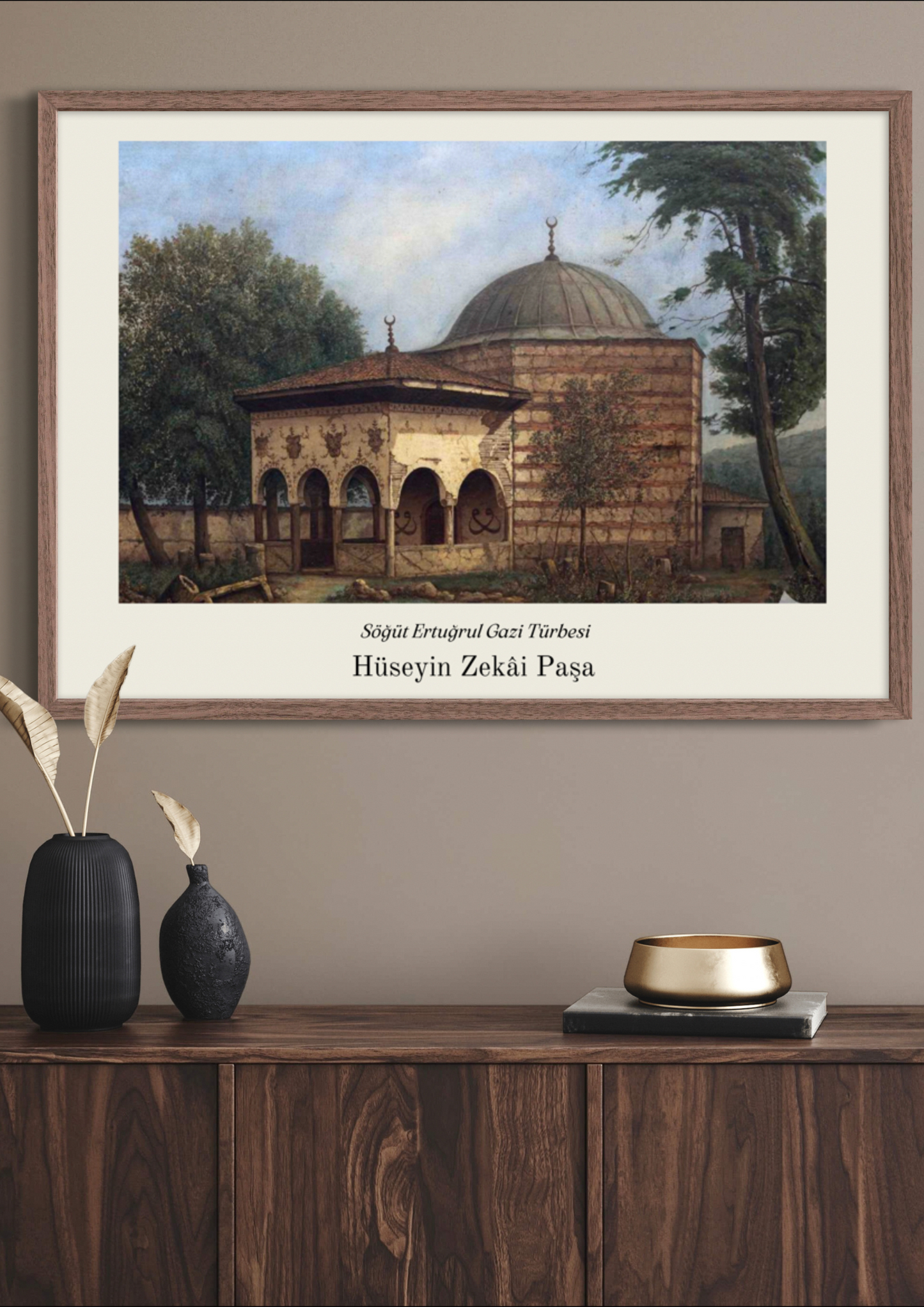 Söğüt Ertuğrul Gazi Türbesi | Osmanische Kunstposter