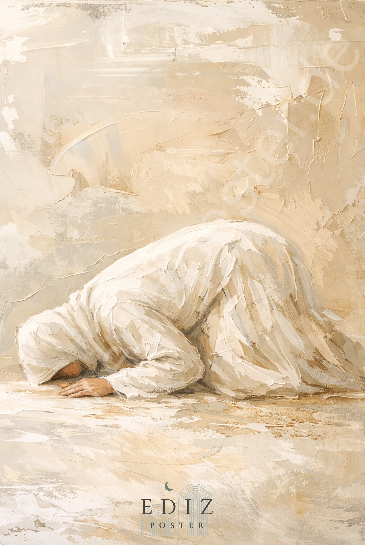 Sujud - Moment der Hingabe | Exklusive Islamische Poster