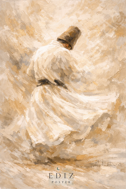 Derwisch – Tanz der Hingabe | Exklusive Islamische Poster