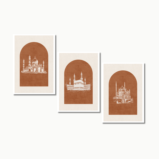 Heilige Stätten No.1 | Islam Poster Sets