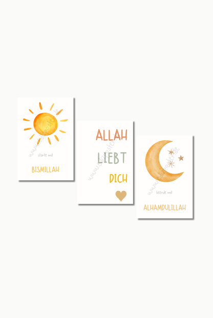Kleine Mu'mins No. 3 | Islam Poster Sets