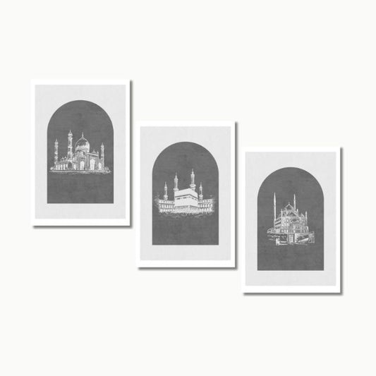 Heilige Stätten No.2 | Islam Poster Sets