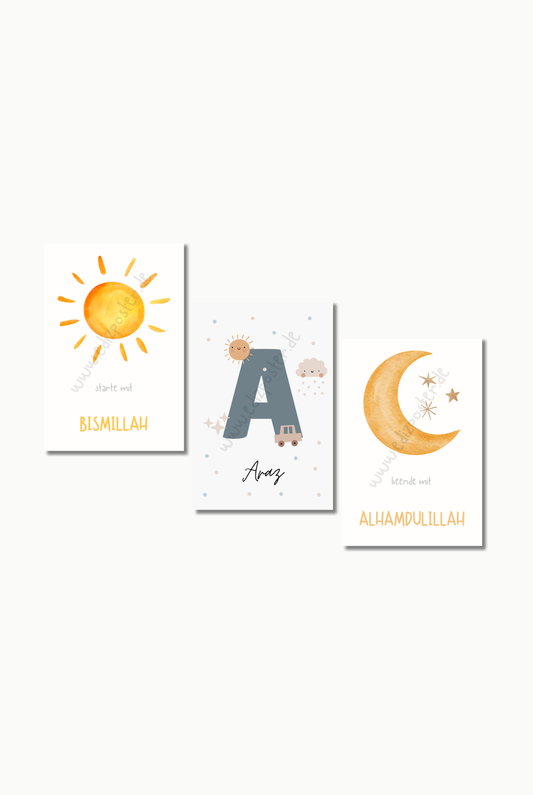 Kleine Mu'mins No. 5 | Islam Poster Sets