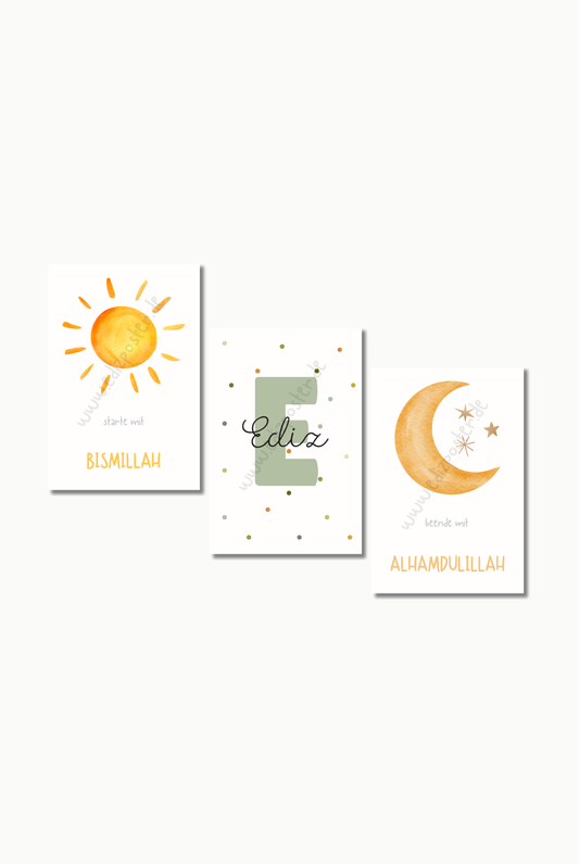 Kleine Mu'mins No. 6 | Islam Poster Sets