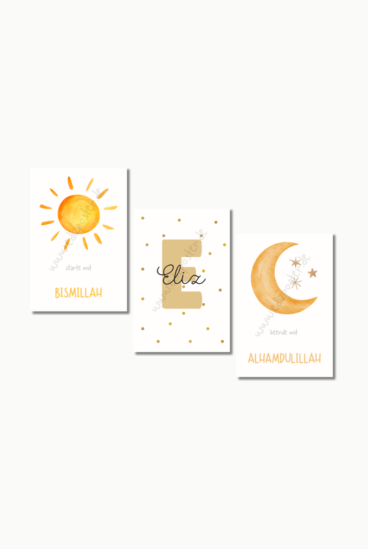 Kleine Mu'mins No. 7 | Islam Poster Sets