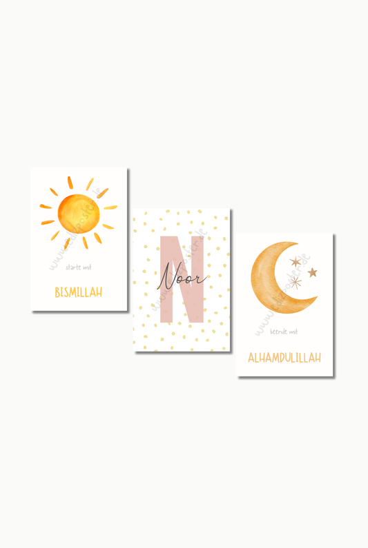 Kleine Mu'mins No. 4 | Islam Poster Sets