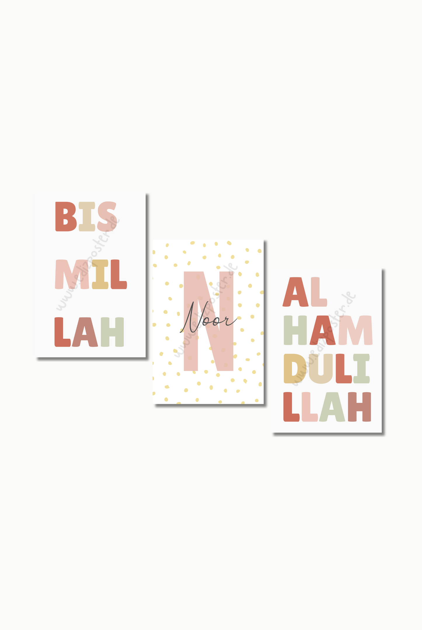Tägliche Begleiter No. 3 | Islam Poster Sets