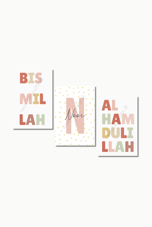 Tägliche Begleiter No. 3 | Islam Poster Sets