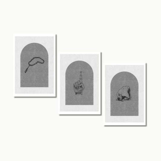Spirituelle Motive No.2 | Islam Poster Sets