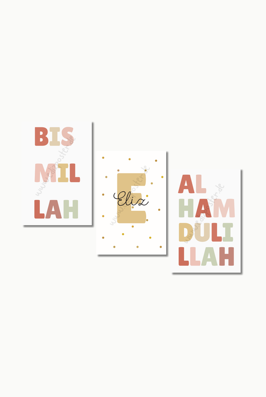 Tägliche Begleiter No. 3 | Islam Poster Sets
