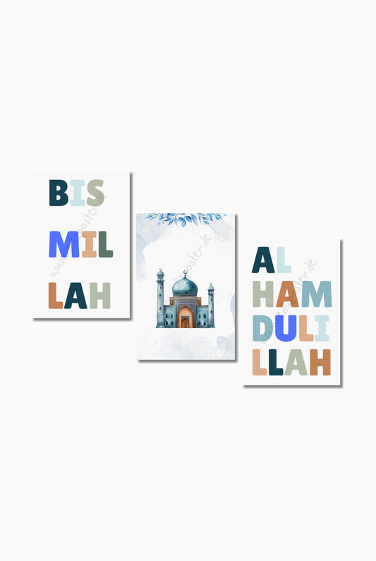 Tägliche Begleiter No. 6 | Islam Poster Sets