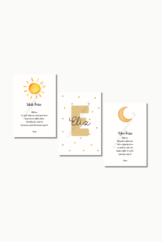 Dua Set No. 3 | Islam Poster Sets