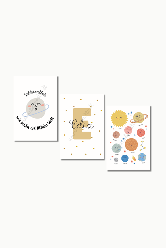 Allahs Welt No. 4 | Islam Poster Sets