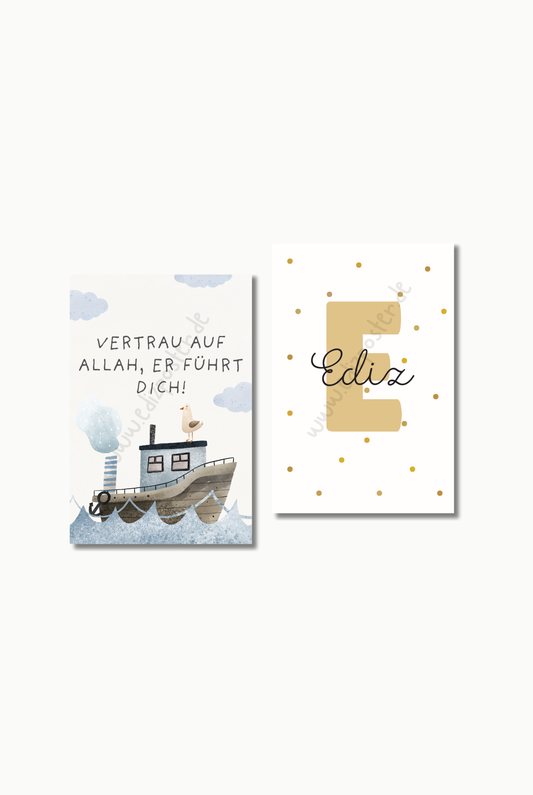 Allah führt dich No. 1 | Islam Poster Sets