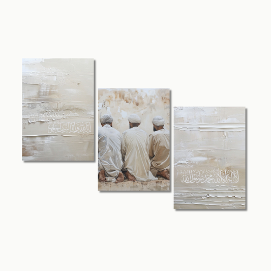 "Ewiges Gebet" | Islam Poster Sets