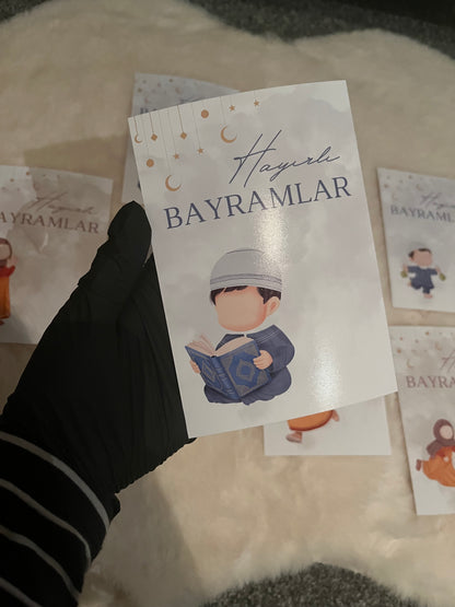 Eid & Bayram Geschenkidee – Geldkarten zum Selbstgestalten mit Süßigkeiten oder Schein – Hochwertiger Fotodruck – 10x15 cm, – 6 Designs – Islamische Geschenkidee für Bayram, eid geldkarte, bayram geldkarte, eid geldgeschenk, bayram geldgeschenk, eid grußkarte, bayram grußkarte, eid geschenkidee, bayram geschenkidee, islamische grußkarte, islamisches geschenk, geldkarte 10x15, eid download pdf, eid png vorlage, eid geldgeschenk digital, eid geldgeschenk gedruckt, eid kinder geschenk, eid karten erwachsene, 
