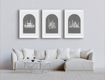 Heilige Stätten No.2 | Islam Poster Sets