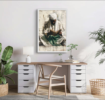 "Der edle Koran" Kunstposter No.2 | Exklusive Islamische Poster