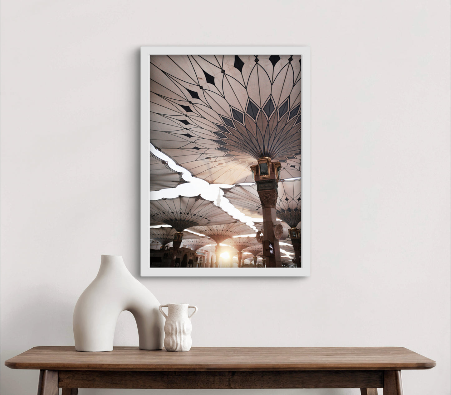 Al-Masjid an Nabawi No. 2 | Exklusive Islamische Fotografie Poster