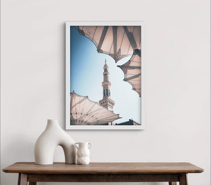 Al-Masjid an Nabawi No. 1 | Exklusive Islamische Fotografie Poster