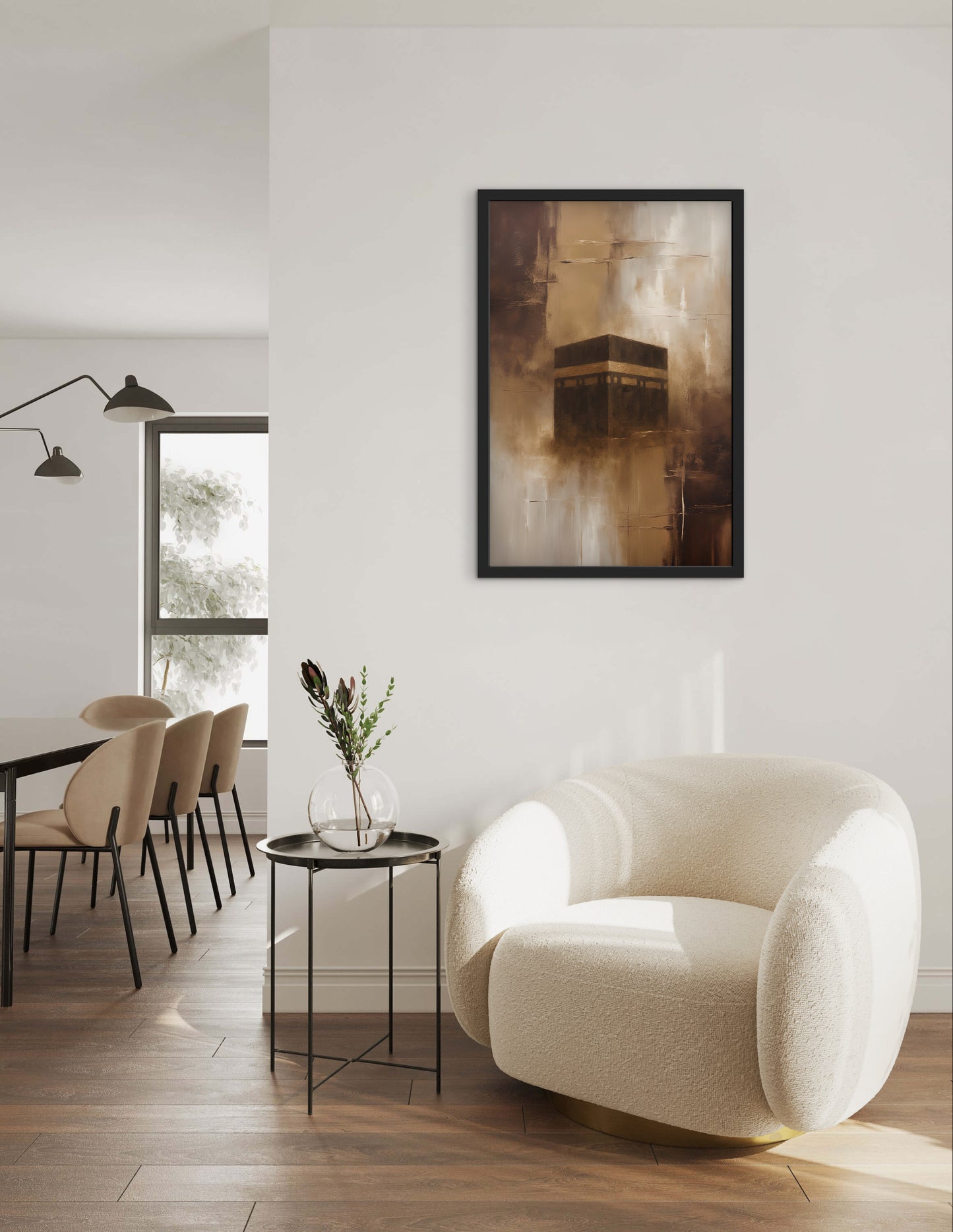 Kaaba Art Akazie | Exklusive Islamische Poster