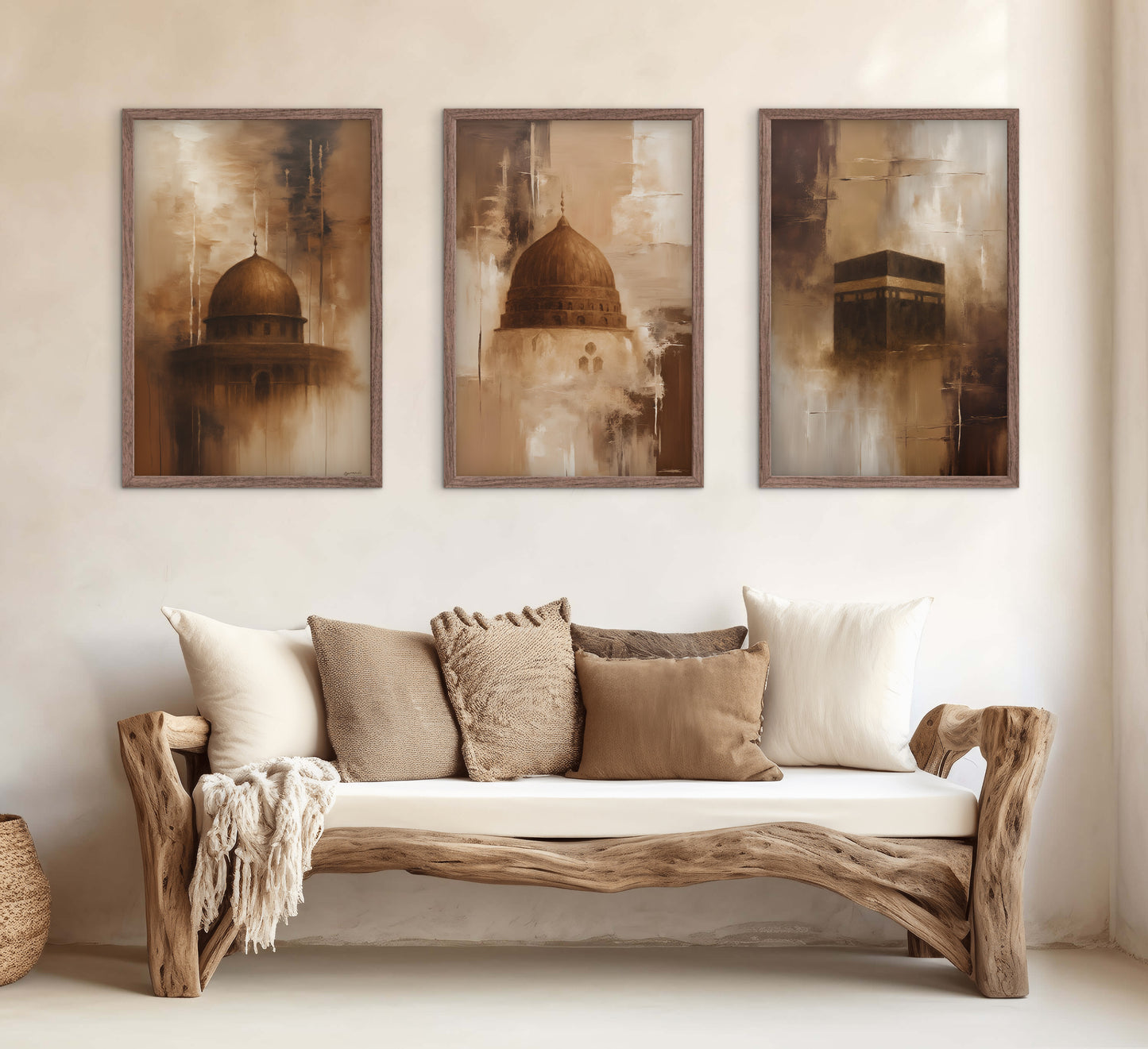 Kaaba Art Akazie | Exklusive Islamische Poster