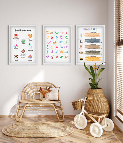 Islamische Erziehung No. 5 | Islam Poster Sets