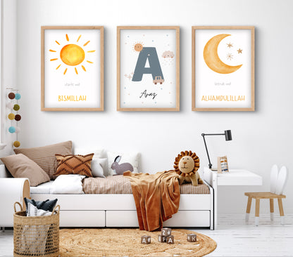 Kleine Mu'mins No. 5 | Islam Poster Sets