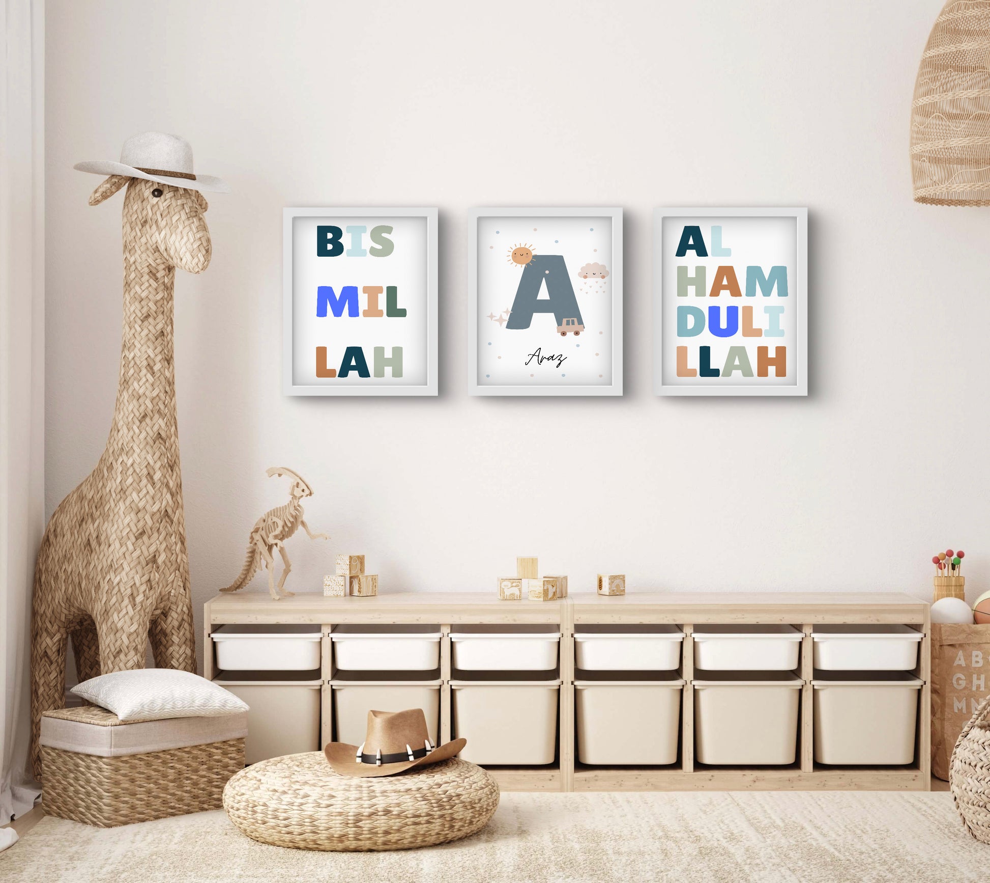 islamische Kinderzimmerposter, muslimische Kinderzimmer, islamische Dekoration, Kinderzimmer Kunst, islamische Kunst für Kinder, Kalligraphie für Kinder, islamische Poster für Kinder, Kinderzimmer Dekoration, moderne islamische Kunst, Glaube für Kinder, muslimische Wandkunst, kreative Kinderzimmergestaltung, islamische Kinderkunst, Poster für junge Muslime, arabische Schrift für Kinder, Personalisierte Poster, Persönliche Poster, Namensposter