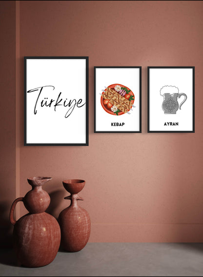 Türkische Klassiker No. 7 | Küchenposter Sets