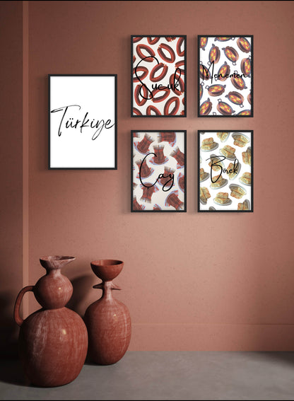 Türkische Klassiker No. 2 | Küchenposter Sets