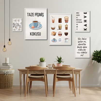 Kaffee Set No. 1 | Küchenposter Sets