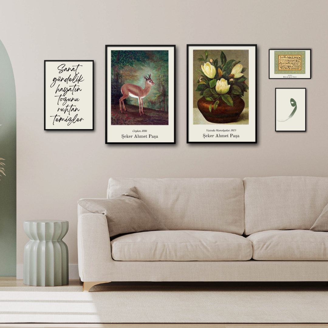 Meva Collection | Osmanische Poster-Sets