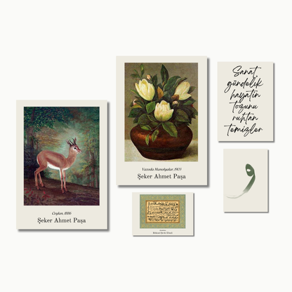 Meva Collection | Osmanische Poster-Sets