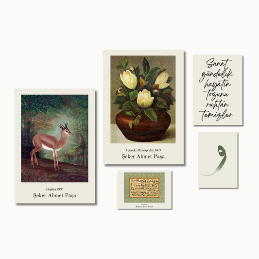 Meva Collection | Osmanische Poster-Sets