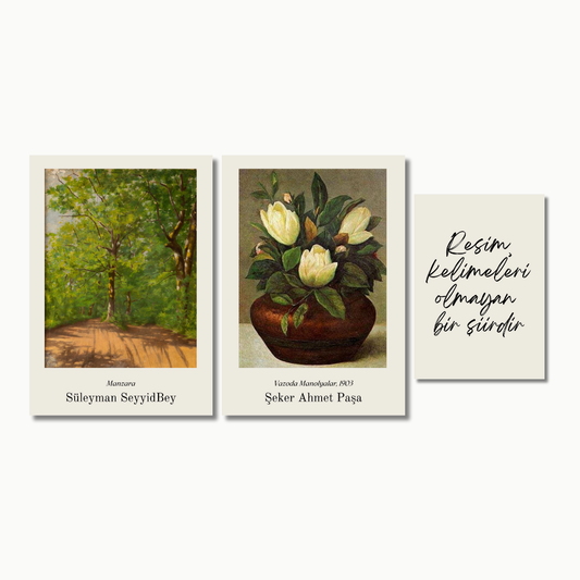 Mürüvvet Collection | Osmanische Poster-Sets