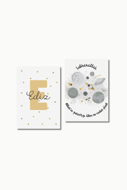 Allahs Welt Set No. 2 | Islam Poster Sets