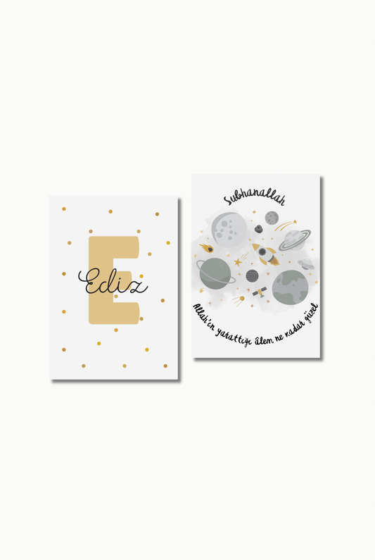 Allahs Welt Set No. 2 | Islam Poster Sets